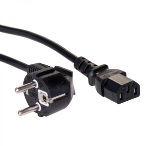 Euro Power IEC C13 plug Cable 1.2m 1.5m 1.8m PC power cable 10A 250V