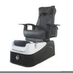 European touch pedicure chairs no plumbing spa foot acrylic bowl pedicure chair