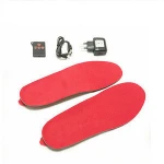 EVA Shoes Foot Warmer Electric Rechargeable Battery Heated Insoles with Wireless Remote Control