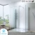 Import EX-601 Good Quality Rectangle Walk in 6/8mm Shower Cabin from China