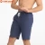 Experienced factory produce relax fit  yarn dyed jacquard function drawstring  casual shorts men fitness shorts