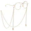 eyeglass chains pearl sunglasses retainer strap, eyewear accessories