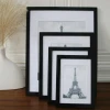 Factory Cheap A1,A2,A3,A4,A5,4x6,5x7,6x8,8x10,11x14,12x16 Black White Plastic PVC Picture Photo Frame