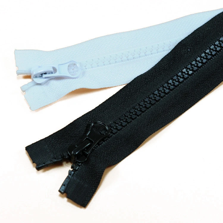 Factory Custom Plastic Zipper Wholesale Eco-friendly Pvc #5 Open-end Zipper Roll Long Chain