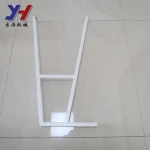 Factory custom spray painted stainless steel sawhorse bracket folding adjustable trestle