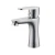 Import Factory direct square design 304 stainless steel bathroom faucet brushed sanitary ware with wholesale price from China