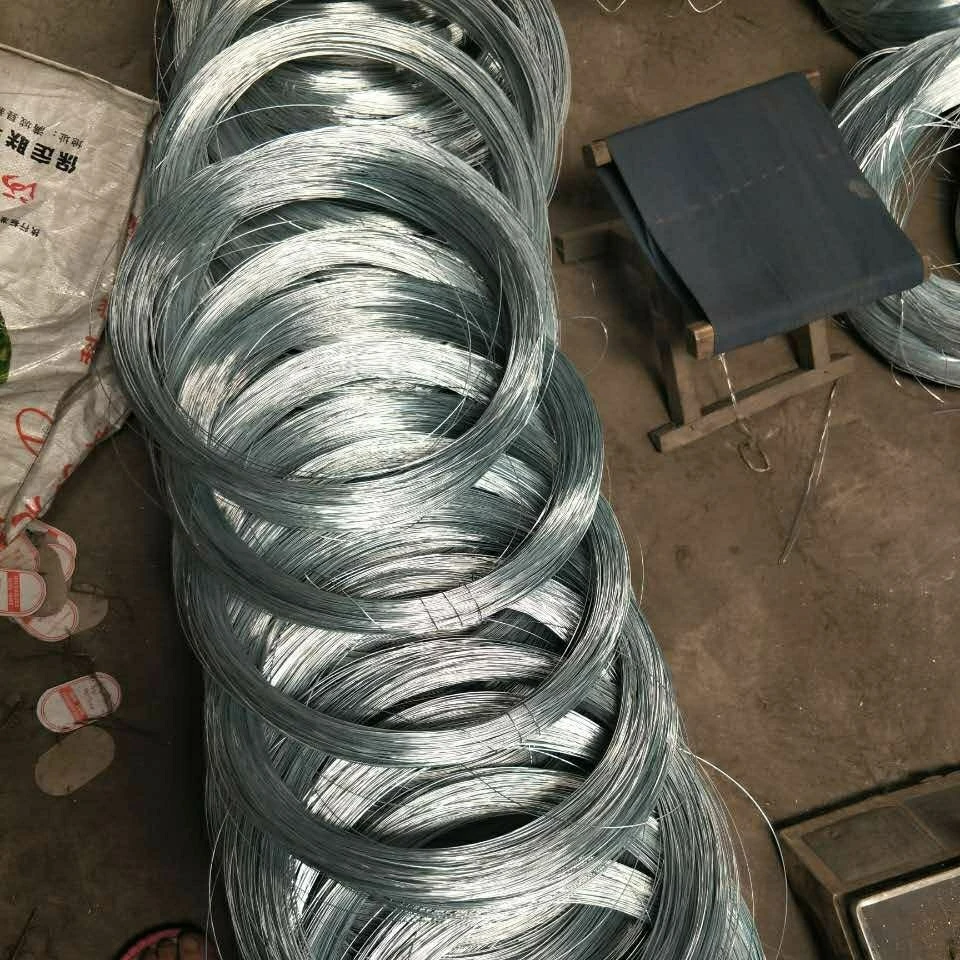 Factory Galvanized wire/Galvanized iron wire/Binding wire/0.55mm-4.0mm, 0.2kg to 200kg/ roll 500kg/roll