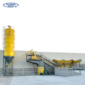 Factory Manufacture  Easy To Operate YHZS50 Ready-mixed Concrete Station 50 Cubic Meters Mobile Concrete Mixing Station