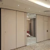Factory price MDF demountable sliding door movable wall panel room partition for office