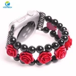 Factory Price Replacement Smart Band Bracelet Accessories flower Wrist Strap Watch Band for apple watch