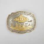 Factory Professional custom size fashion metal belt buckle