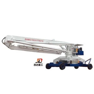 Factory supply Hot sales Save 20% Cost 15M Wheel type Mobile Hydraulic Spider Concrete Placing boom for Distributor