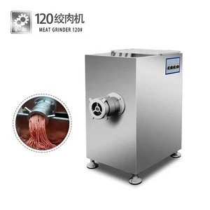 Factory supply Industrial Electric frozen meat grinding machine pet food machinery