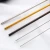 Import Factory wholesale bar accessories food grade 304 metal stainless steel straw reusable, black straw from China