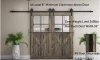 Factory wholesale carbon steel long service life durable hardware kit barn door