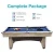 Import Factory Wholesale Customized Indoor Sports Professional Snooker Biliard Pool Table from China
