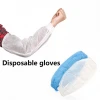 Factory wholesale disposable dustproof and oil-proof blue non-woven kitchen arm sleeves and sleeves