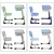 Import Factory Wholesale School Desks And Chairs Set Childrens Study Desks and Chairs from China