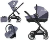 Fantastic trend expedition premium fancy design luxury 3 in 1 aluminum alloy baby stroller