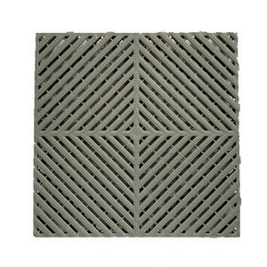 Farm plastic splicing grille floor drain drainage grid mat non-slip interlocking splicing floor factory direct sales