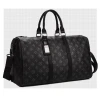 Fashion Gym Bag Travel Tote Handbags Outdoor Weekender Shoulder Luggage Waterproof Sports PU Leather Custom Duffel Bags For Men