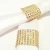 Import Fashion Napkin Ring Holder Rhinestone Mesh Wrap Serviette Buckle for Banquet Party Table Decoration from China
