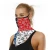 fashion women multicolor triangle scarf face shield cycling bandana with ear loops