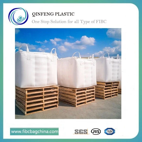 Fibc Manufacturer Waterproof Super Bulk Jumbo Bag 2 ton 1 Ton bulk bag green big bag pour bois de chauffage For Sale