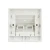 Import Fiber optic wall faceplate 45 degree single port dual port for FTTH tool from China