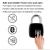 Import Fingerprint Padlock Smart Biometric Lock Quick Access Keyless Metal Waterproof Portable Security Lock Anti-Theft Padlock from China