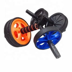 Fitness Exercise Body Building AB Wheel Roller Set with Personalized Logo
