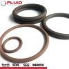 FKM o ring AS568 Aflas fpm rubber seals TFEP oring fepm TFE/P o-ring