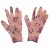 Import Floral printing ladies work household waterproof nitrile women garden gloves from China