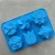 Import Flower Design Rectangle Handmade 3d Silicone Soap Mold from China