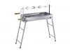 foldable balcony bbq table stainless steel charcoal bbq grill rotator