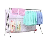 Foldable Clothes Laundry Drying Rack Portable Hanger Stand