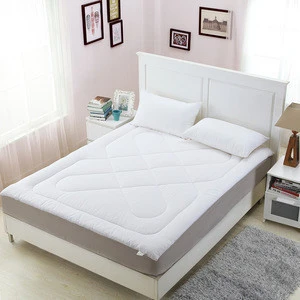 Foldable floor mattress king/queen size 100% cotton fabric portable hotel mattress