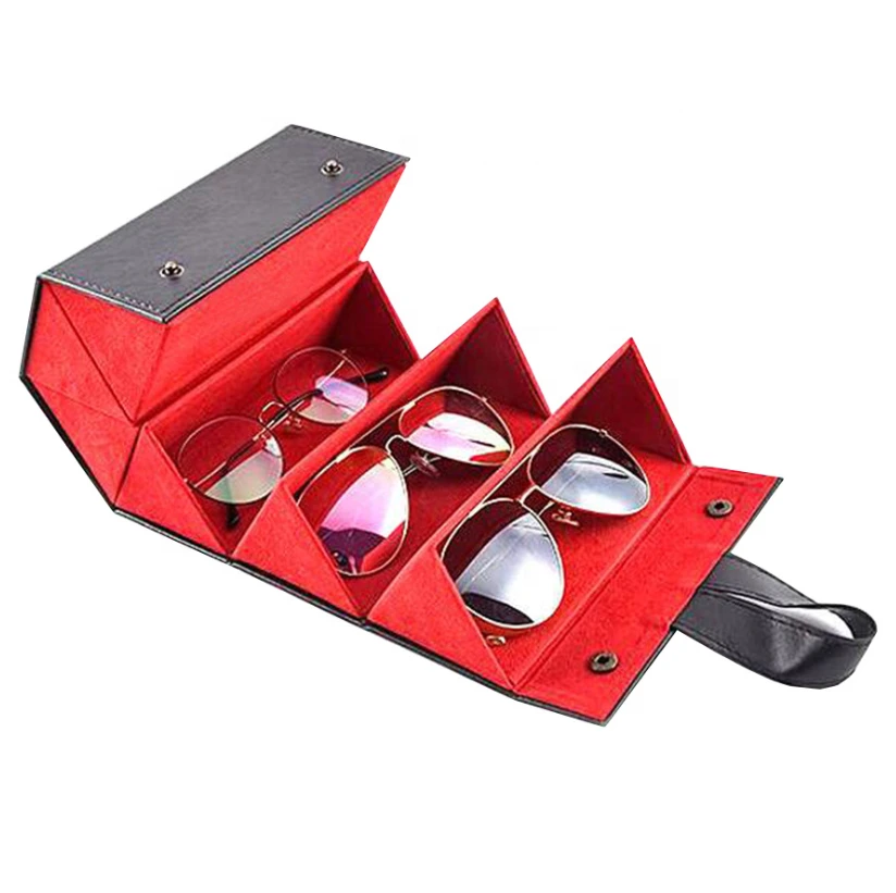 Foldable Sunglasses Organizer 4-5 Slot Shades