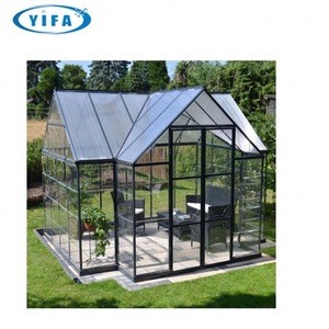 Folded Reflective strip window square hollow section sunroom