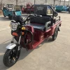 Folding adult 3 wheel tricyclecargo ghana electric passenger  sale cargo three wheel passenger electric adult tricycles
