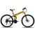 Import Folding mountain bike 26 inch adult variable speed bicycle wholesale student double disc brake 27 speed bicycle from China