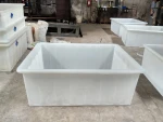 Food grade PE rectangular plastic tub