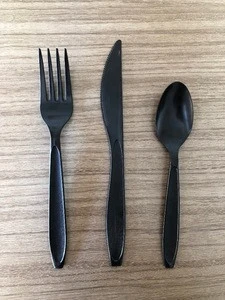 Food grade plastic spoon and fork/disposable cutlery sets/cutlery packs