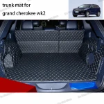 for jeep grand cherokee wk2 leather car trunk mat cargo liner 2011 2012 2013 2014 2015 2016rear boot