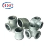 for water/gas/oil all kinds of black iron pipe fittings with set screws thread steel bend