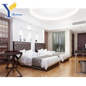 Foshan wholesale 5 star hotel bedroom furniture set