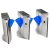 Import Full-automatic flap turnstile rfid reader for security device from China
