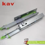 full extension drawer slides push to open under mount drawer slides (663FI)