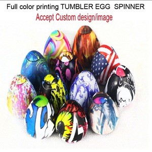 Full printing design toy egg fidget toys set plastic tumbler