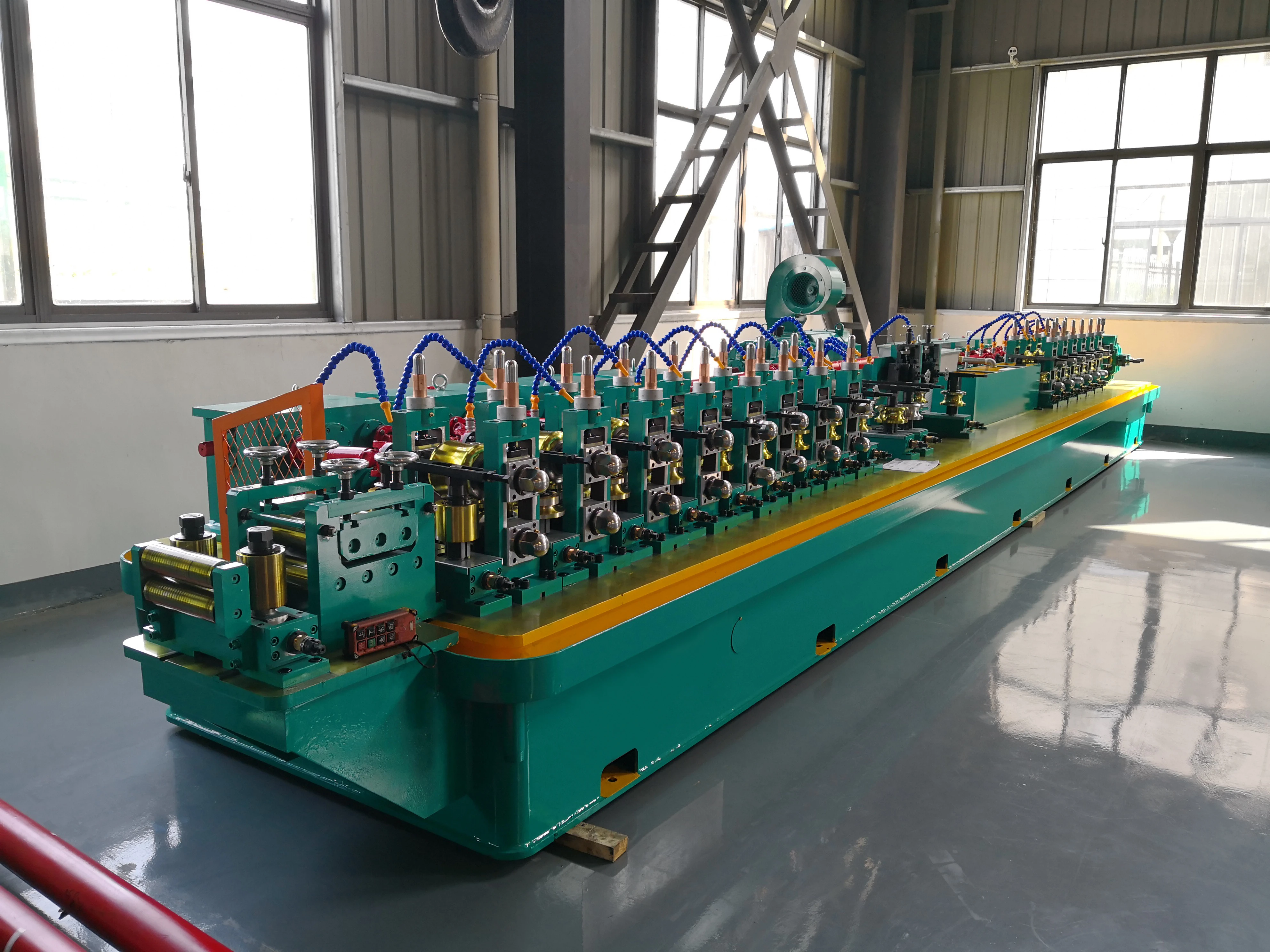 Fully Automaticerw pipe making machine/tube production machine/welded tube making line line